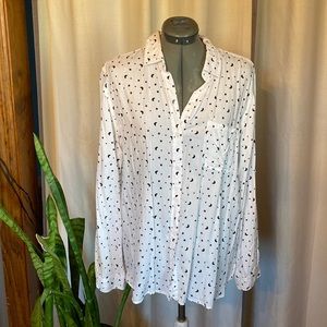 Beach Lunch Lounge Stars & Moon blouse